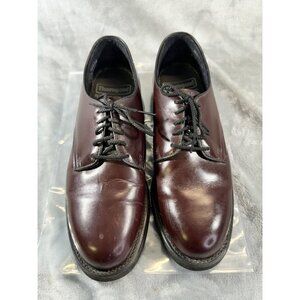 thorogood mens shoes size 7W vibram brown leather shoes